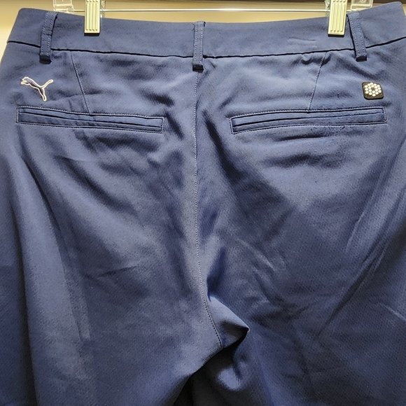 PUMA Cobra Golf Dry Cell Pants Men's 32x32 Navy Blue Chino Performance - Picture 1 of 11